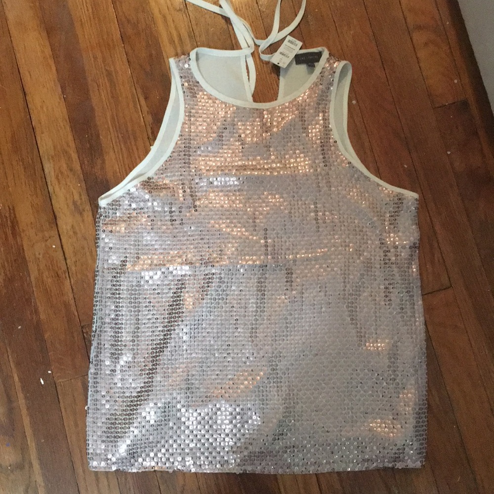 Sparkly tank top